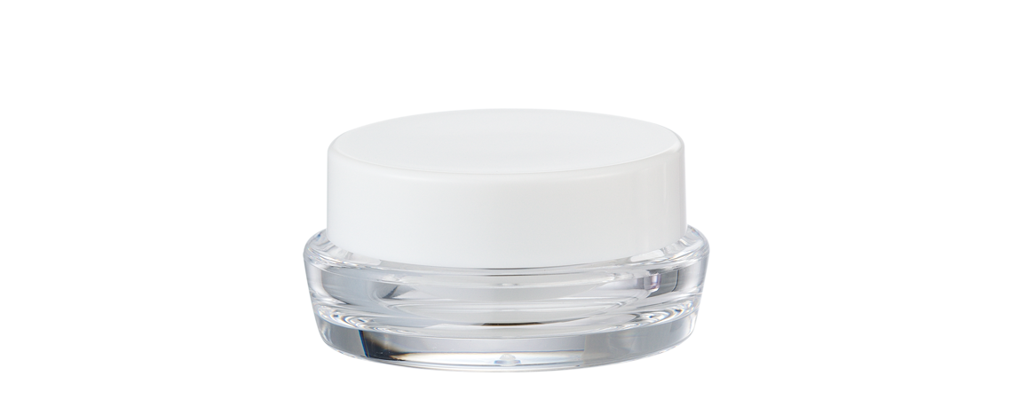 Barattolo di crema rotondo in acrilico da 5ml - Collezione ED-5 Tesoro Barattolo di crema rotondo in acrilico da 5ml - Collezione ED-5 Tesoro